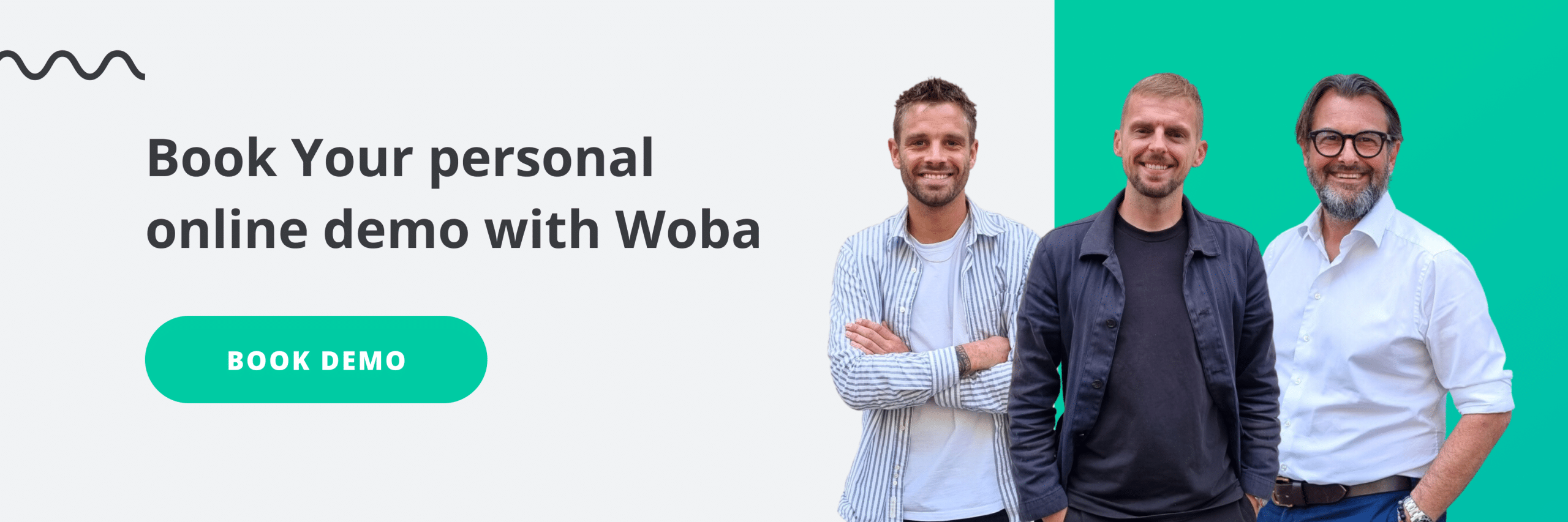 Book online demo with Woba